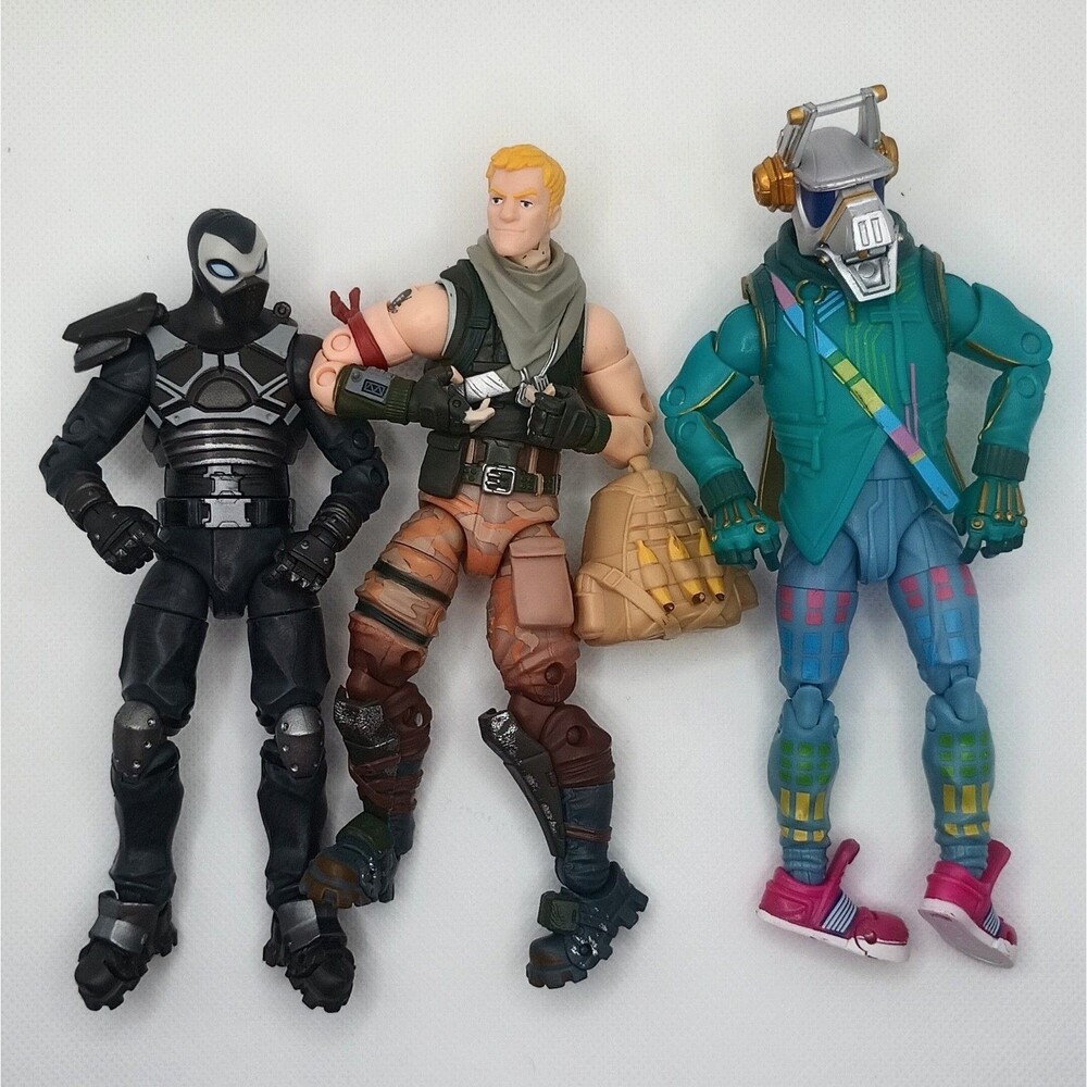 Lot Of 3 Fortnite Action Figures 6” Epic Games Jazwares
